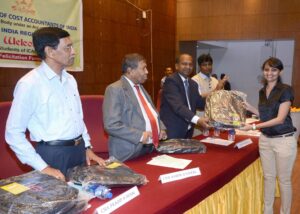 Felicitated by ICMAI for CMA qualification