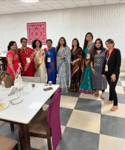 With my fellow CMA Women attendees of National Cost & Management Accountant's  Convention 2024