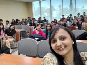 With my beloved students of FYBAF from Mumbai's Top Commerce College AY 2023-24