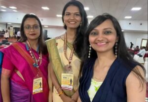 With my fellow CMA Women attendees of National Cost & Management Accountant's  Convention 2024