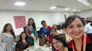 With my fellow CMA Women attendees of National Cost & Management Accountant's  Convention 2024